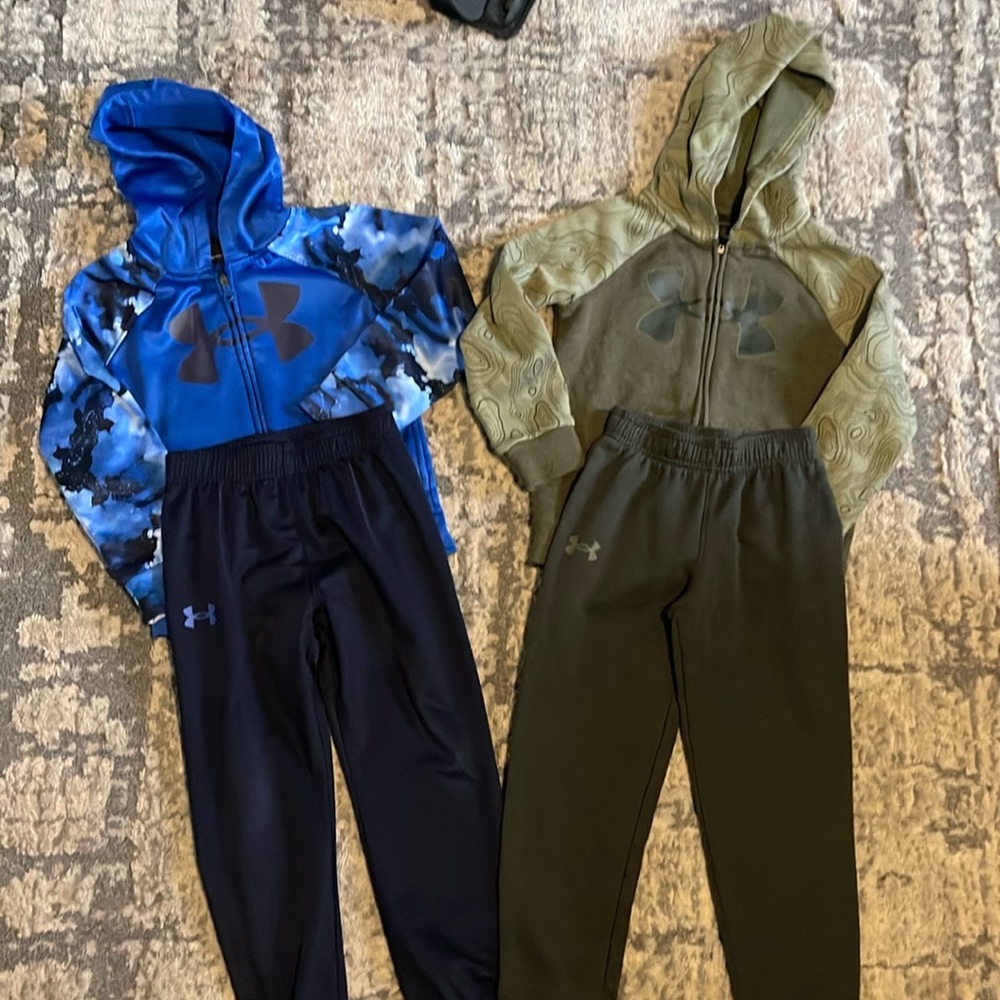Underarmour boys outfits bundle size 5